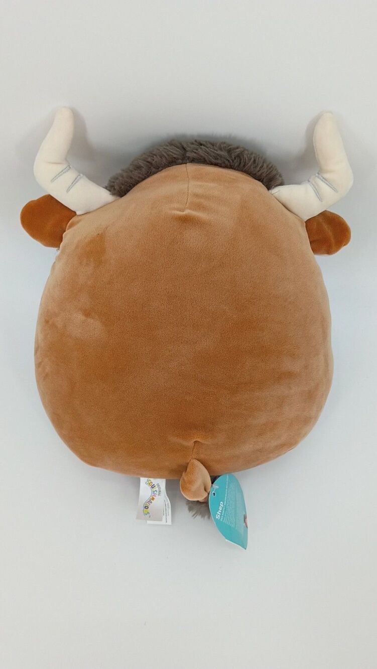 Squishmallows Shep Highland Cow 11" Plush S11 #1672 Kellytoy 2023 w/ Hang Tag - Picture 11 of 14